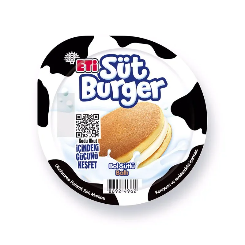 Eti Süt Burger Melk & Honing 35g